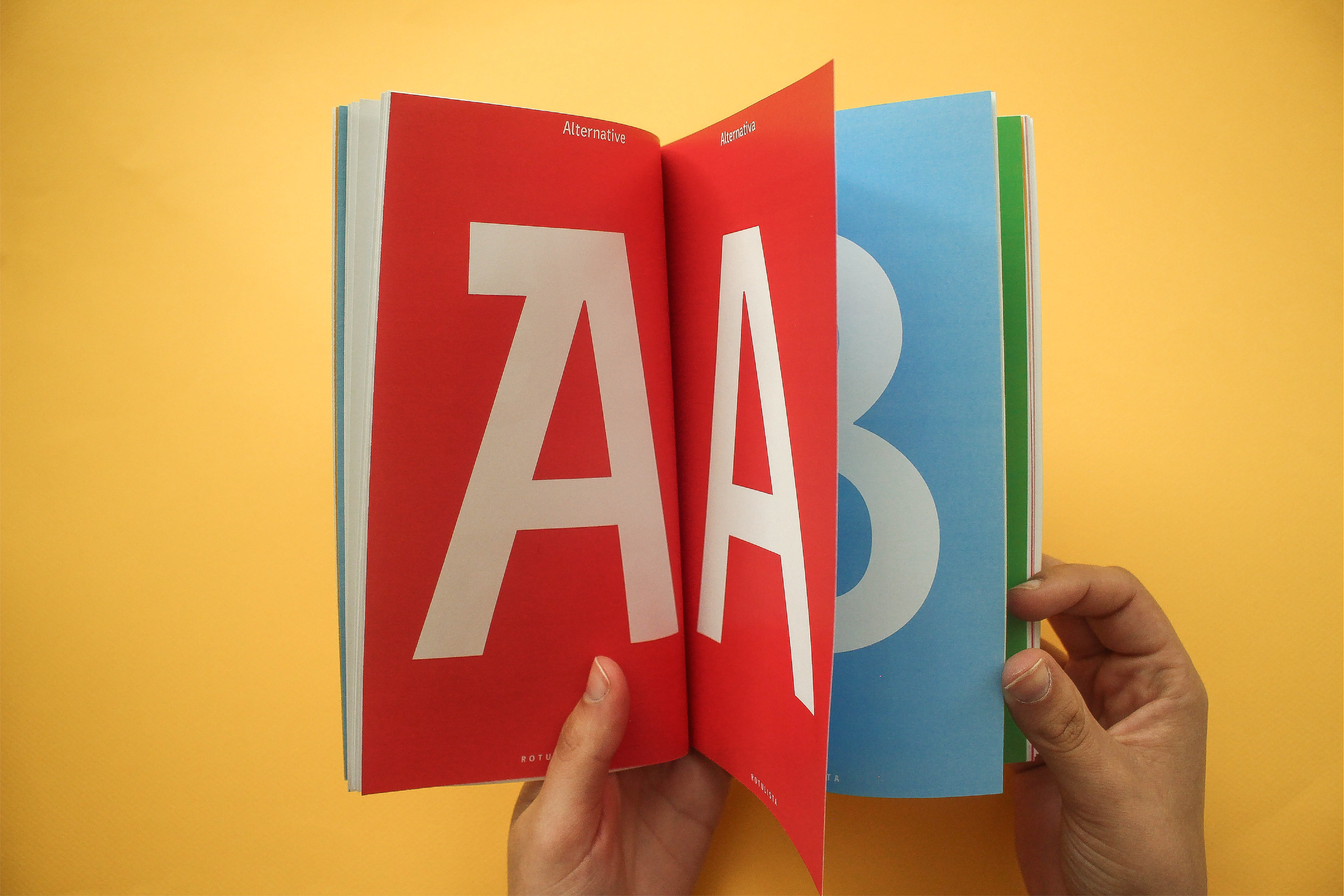Rotulista Specimen Book