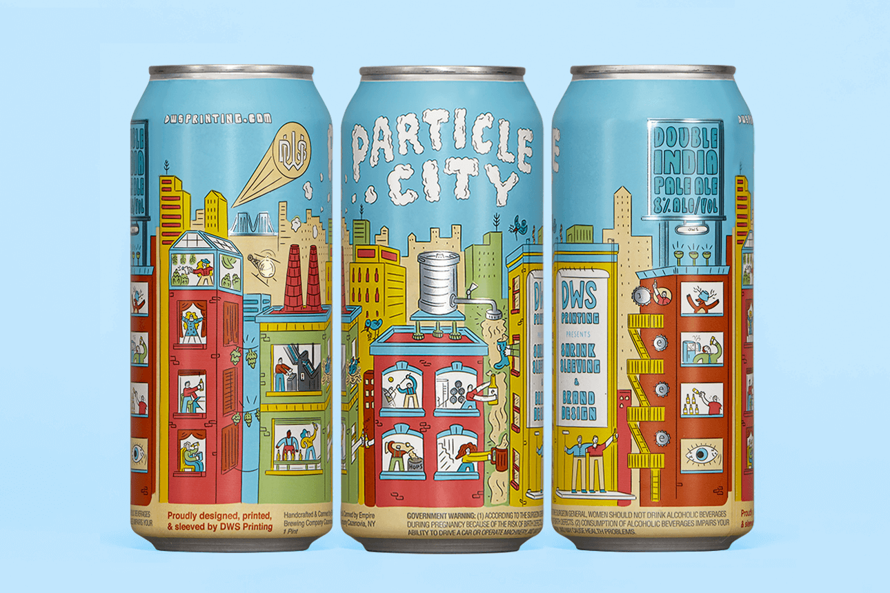 DWS Printing Beer Label